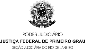 Brasão da República - Poder Judiciário - Justiça Federal de Primeiro Grau - Seção Judiciária do Rio de Janeiro